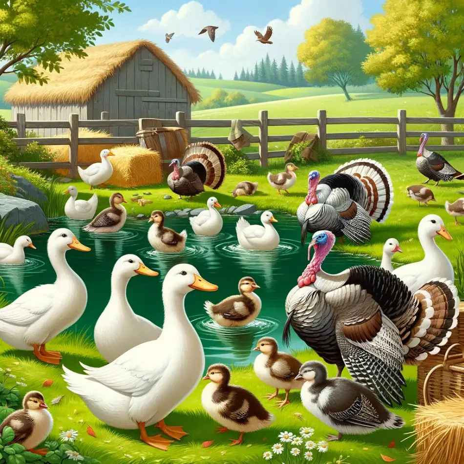 Can Turkeys And Ducks Live Together?