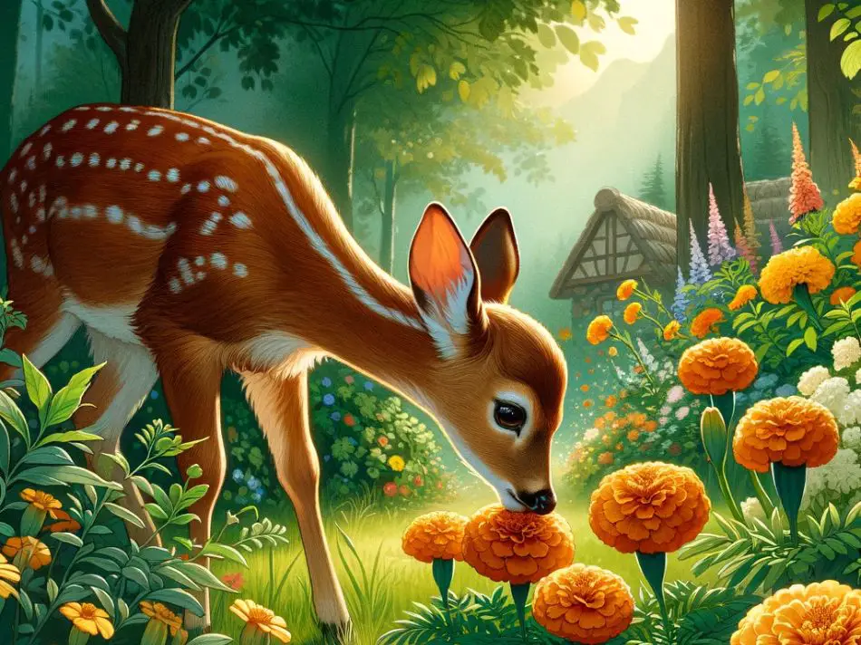 Do Deer Eat Marigolds?